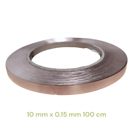 Nichel - Banda de nichel pur pentru sudura in puncte 10 mm x 0.15 mm 100 cm