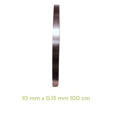 Banda de nichel pur pentru sudura in puncte 10 mm x 0.15 mm 100 cm [1]