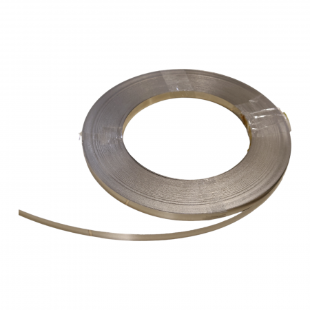Nichel - Banda de nichel pur pentru sudura in puncte 8 mm x 0.15 mm 100 cm