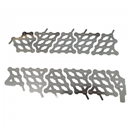 Nichel - Nichel pur pentru sudura acumulatori tip 18650, predecupat pentru baterie format 10s6p