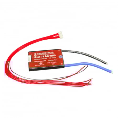 Produse - BMS Daly 7S 24V 40A pentru baterii Li-Ion -Balansare si Port Comun