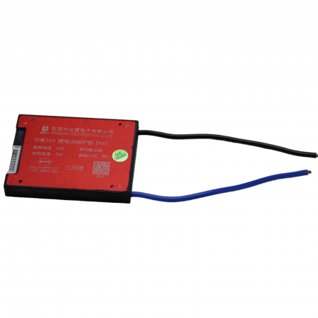 BMS Litiu Ion 10S, 36V, 20A cu functie de balansare si port comun [1]
