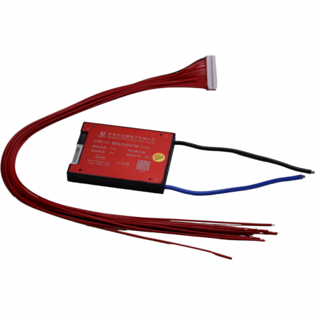 BMS Litiu Ion 10S, 36V, 20A cu functie de balansare si port comun [2]