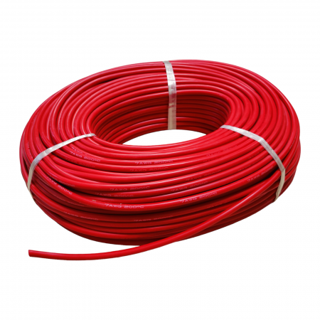 Cabluri - Cablu Siliconic Rosu AWG 7 - Conductor Gros pentru Aplicatii de Inalta Putere