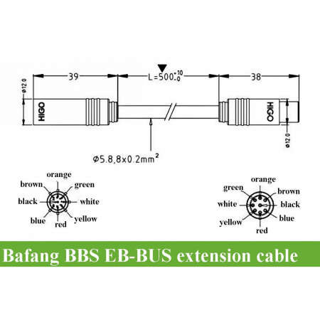 Cablu extensie motor BAFANG [1]