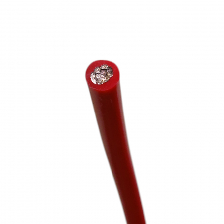 Cablu Siliconic Rosu AWG 8 - Conductor Gros pentru Aplicatii de Inalta Putere [3]