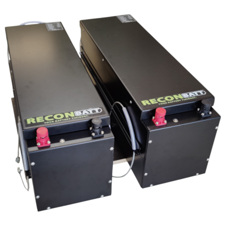 Baterie Utilaje Industriale - Set 2 baterii LiFePO4 24V pentru nacela electrica 48V (2x24V) 