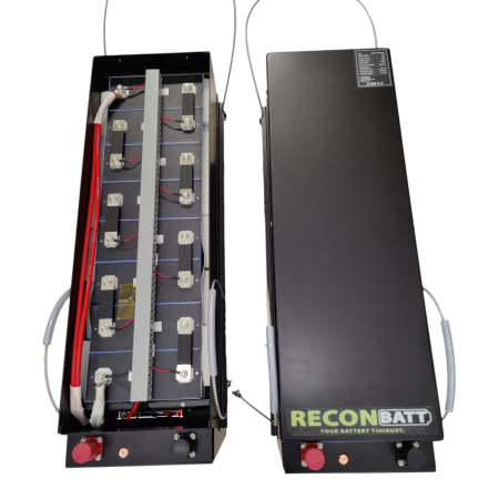 Set 2 baterii LiFePO4 24V pentru nacela electrica 48V (2x24V)  [3]