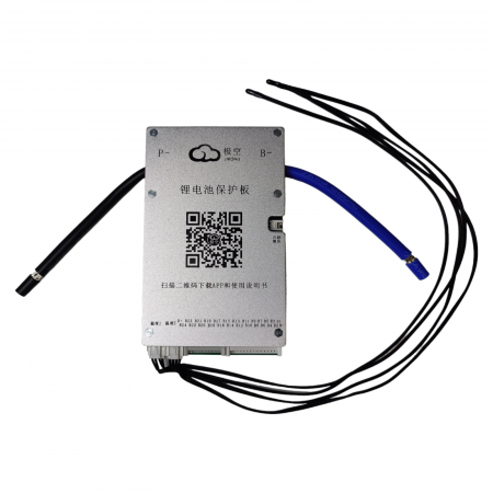 Smart BMS - BMS JK-BD6A24S6PY, format 8S -24S, 60A, pentru Baterii LiFePO4/ Li-Ion/ LTO/ NMC cu functie de legare in paralel