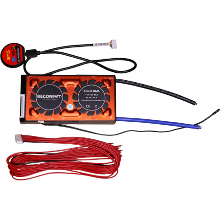 Smart BMS - Smart BMS 14S 52V 40A pentru baterie  Li-Ion - Balansare si conectivitate Bluetooth
