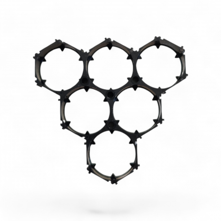 Suport Tip Fagure/Honeycomb x6 pentru Celule 21700 - Asamblare Facila [1]
