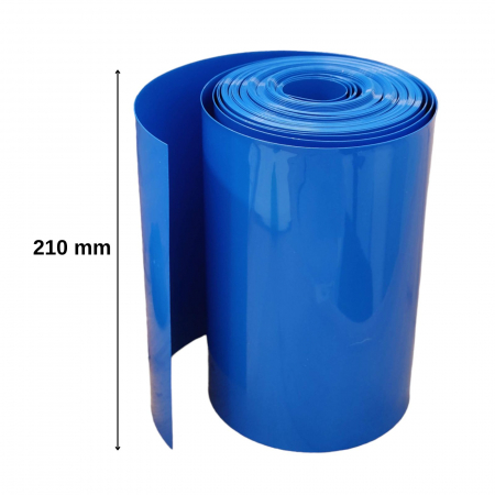 Tub PVC - Tub PVC Termocontractabil 210 mm pentru Acumulatori