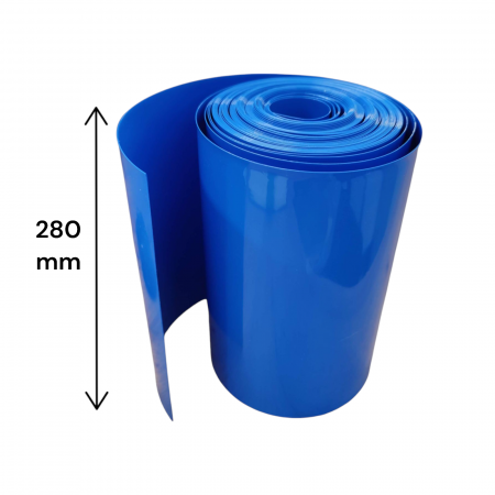 Alte materiale - Tub PVC Termocontractabil 280 mm pentru Acumulatori