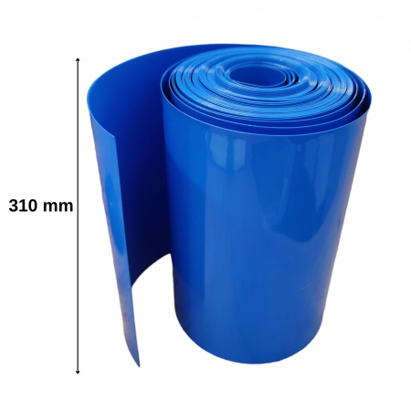 Tub PVC Termocontractabil 310 mm pentru Acumulatori
