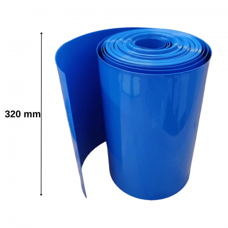 Tub PVC - Tub PVC Termocontractabil 320 mm pentru Acumulatori