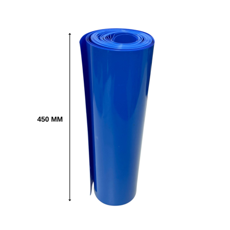 Tub PVC Termocontractabil 450 mm pentru Acumulatori