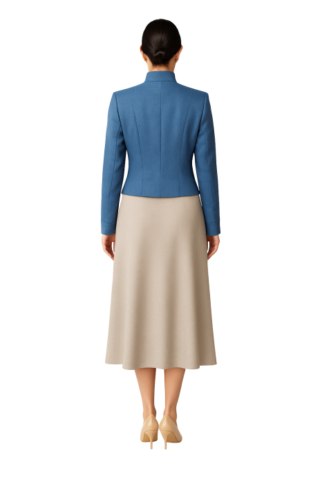 Sacou REDRESS bleumarin pastel – Model elegant [2]