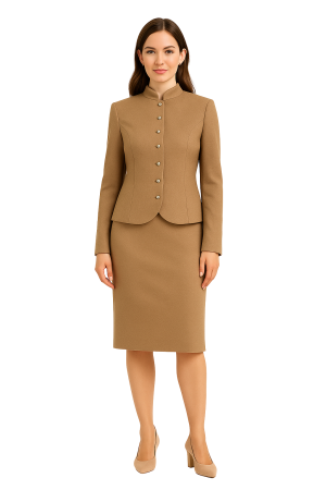 BLACK FRIDAY REDRESS - Sacou REDRESS bej caramel – Model elegant