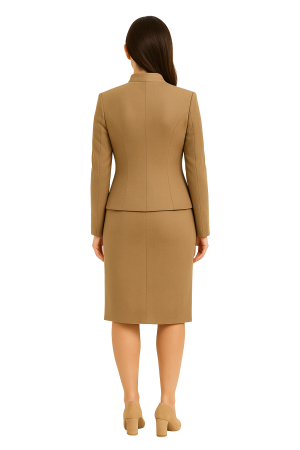 Sacou REDRESS bej caramel – Model elegant [1]