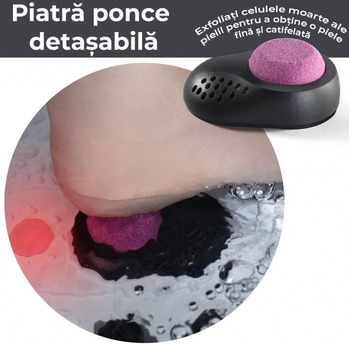 Aparat hidromasaj pliabil pentru picioare, Negru [5]