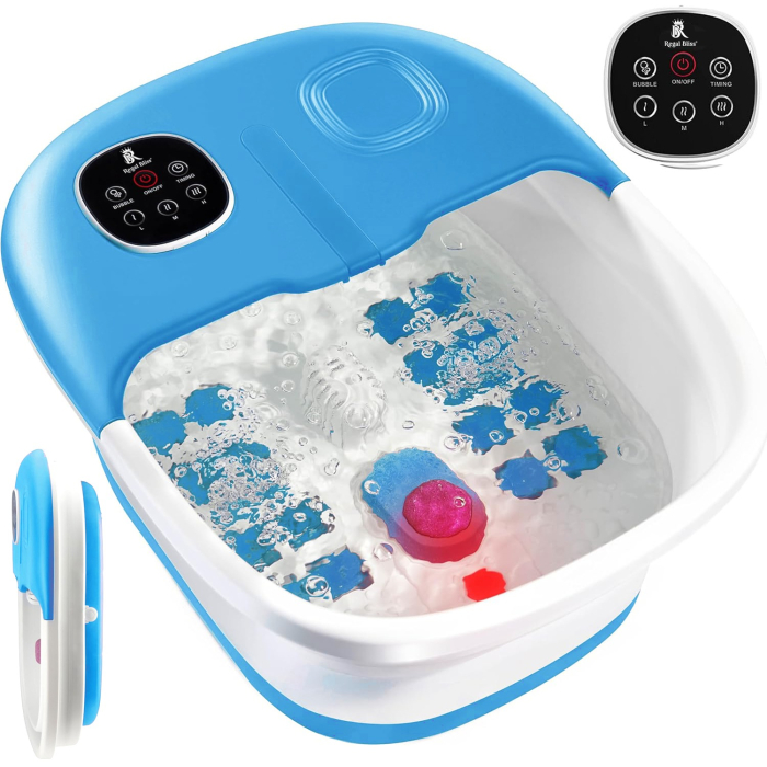 Aparat hidromasaj pliabil pentru picioare, Albastru [1]
