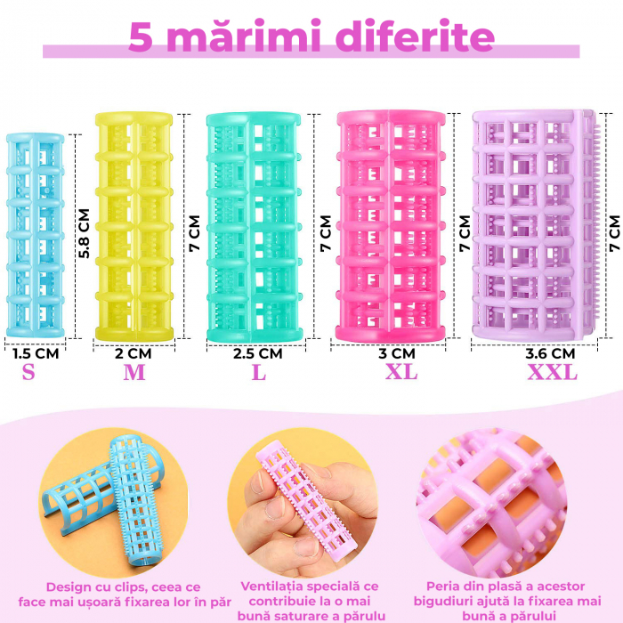 Bigudiuri profesionale de par set 30 [6]