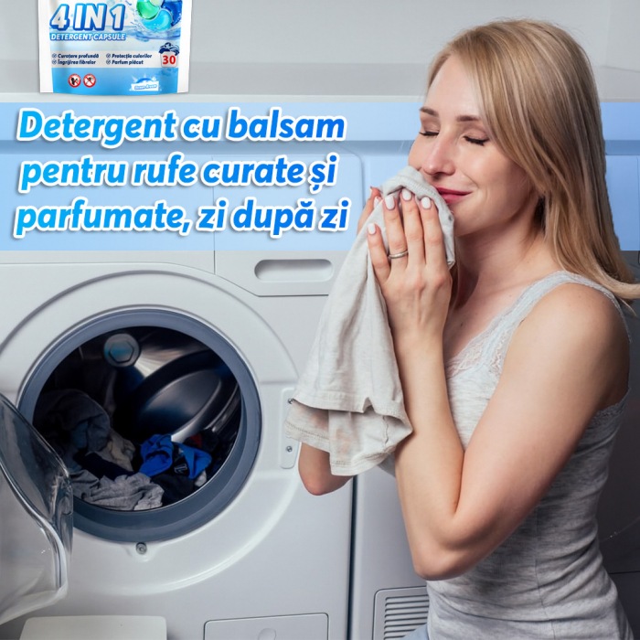 Detergent de rufe capsule 4in1, Ocean Breeze, 150 Spalari [3]