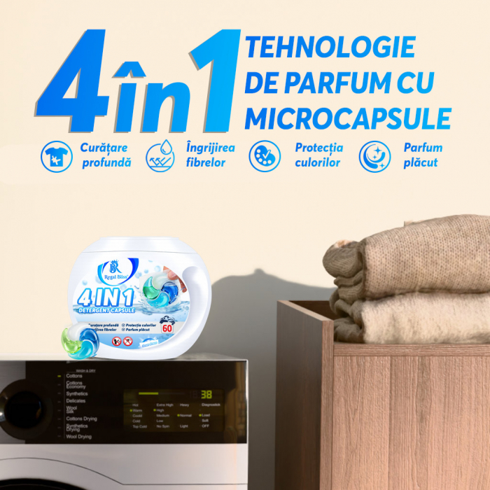 Detergent de rufe capsule 60 Spalari [10]