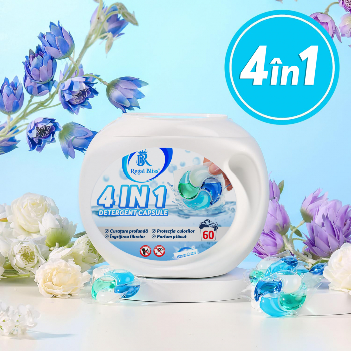 Detergent de rufe capsule 4in1 Ocean Breeze, 120 Spalari [9]