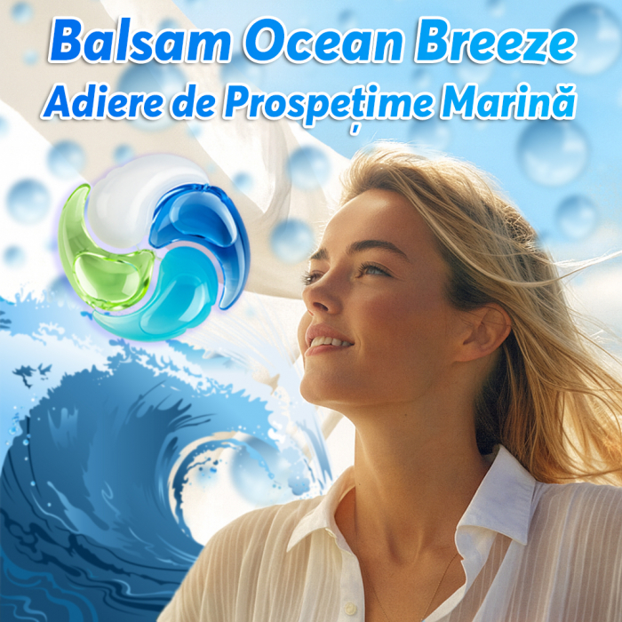 Detergent de rufe capsule 4in1 Ocean Breeze, 120 Spalari [2]