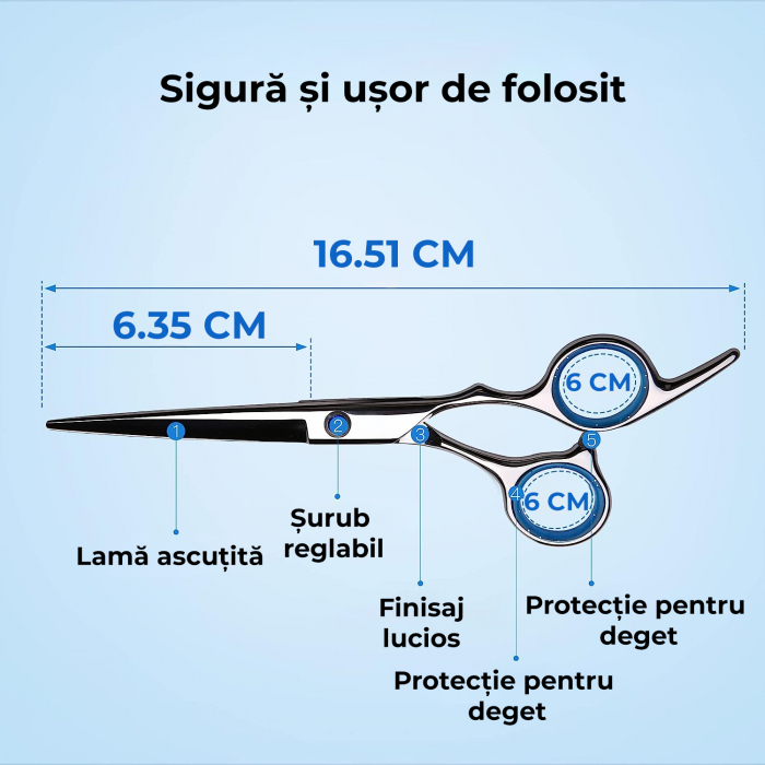Foarfeca profesionala de tuns [7]