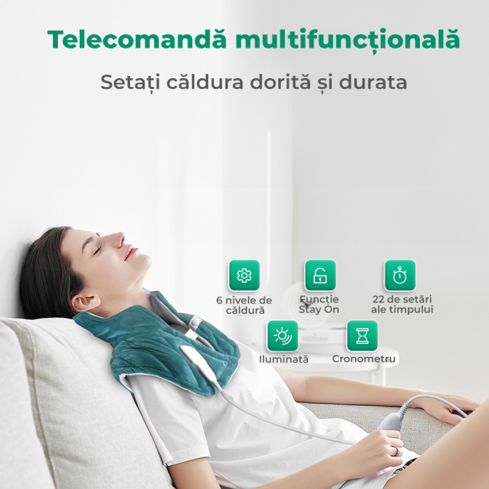 Incalzitor electric pentru gat, umeri, spate si abdomen [7]