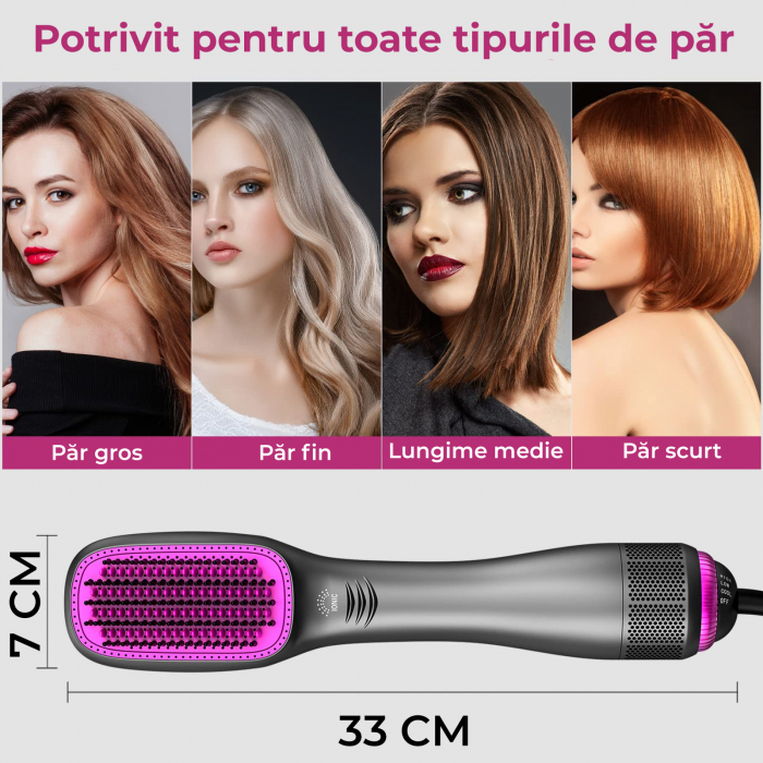 Perie de par electrica 3 in 1 [2]