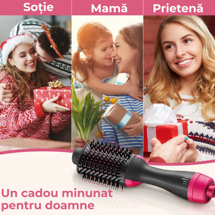 Perie electrica de par fixa pentru volum 4 in 1 [8]