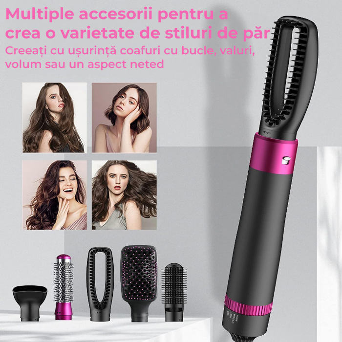 Perie electrica de par pentru volum 5 in 1 RESIGILAT [4]