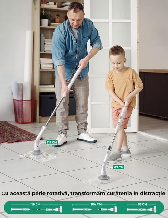Perie electrica rotativa pentru curatare [5]