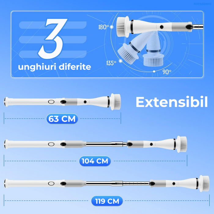 Perie electrica rotativa pentru curatare RESIGILAT [3]