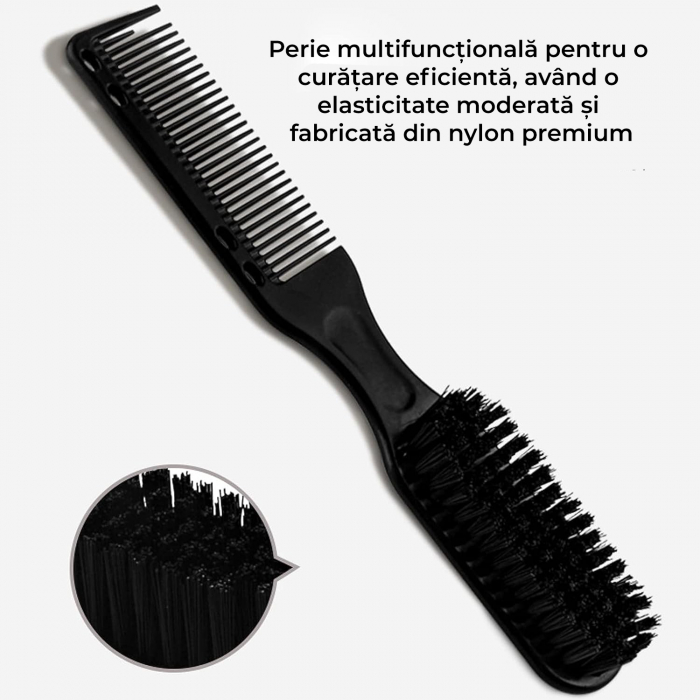 Perie profesionala cu pieptene - 1 Buc [4]