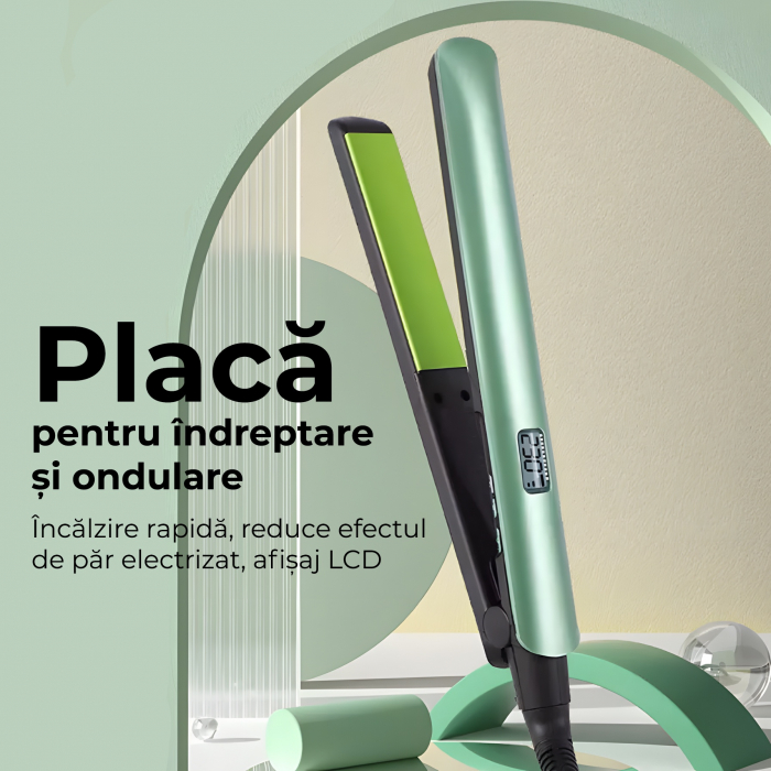 Placa de indreptat parul Verde  RESIGILAT [5]