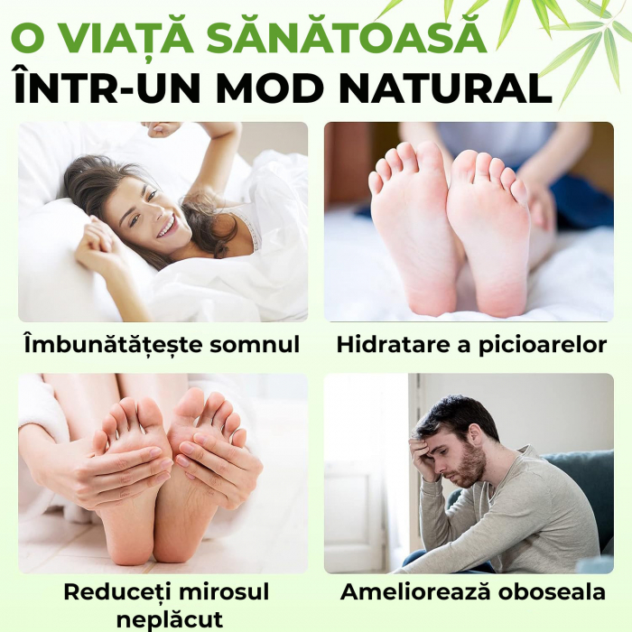 Plasturi Detoxifiere Picioare Regal Bliss ®,  10 bucati [5]