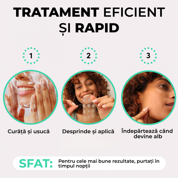 Plasturi translucizi anti acnee [5]