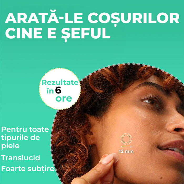 Plasturi translucizi anti acnee [9]