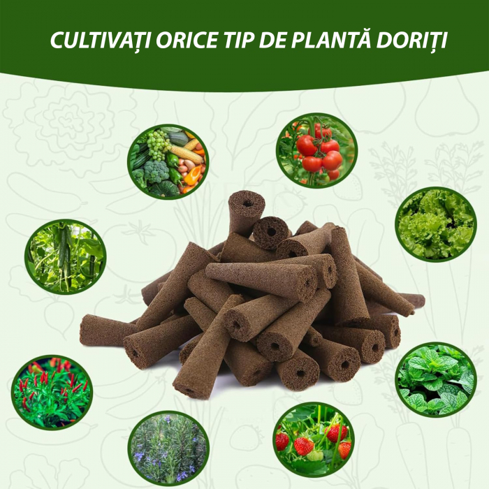 Set 12 bureti pentru cresterea plantelor hidroponice [4]