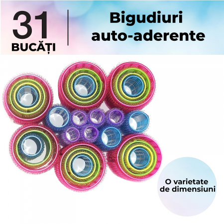 Bigudiuri profesionale de par cu geanta inclusa [4]