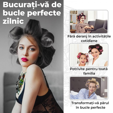 Bigudiuri profesionale de par - negre [1]