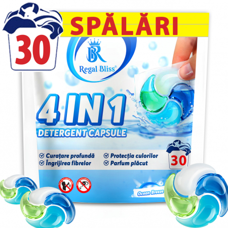 Detergent Rufe Capsule - Detergent de rufe capsule 30 Spalari