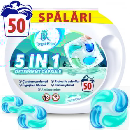 Detergent Rufe Capsule - Detergent de rufe capsule 50 Spalari