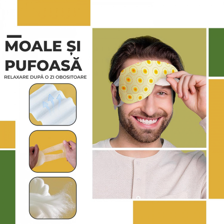 Masti pentru ochi cu autoincalzire Musetel [4]