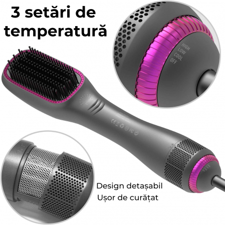 Perie de par electrica 3 in 1 - RESIGILAT [6]