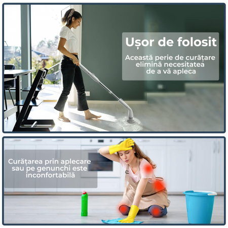 Perie electrica rotativa pentru curatare [7]